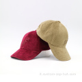 Cappellino da baseball personalizzato con logo da ricamo
